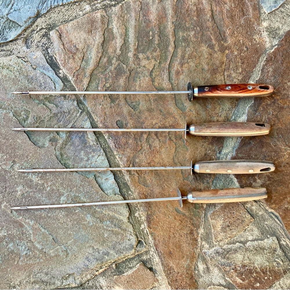 Chicago Cutlery 4 Piece Skewer Set.  19”.